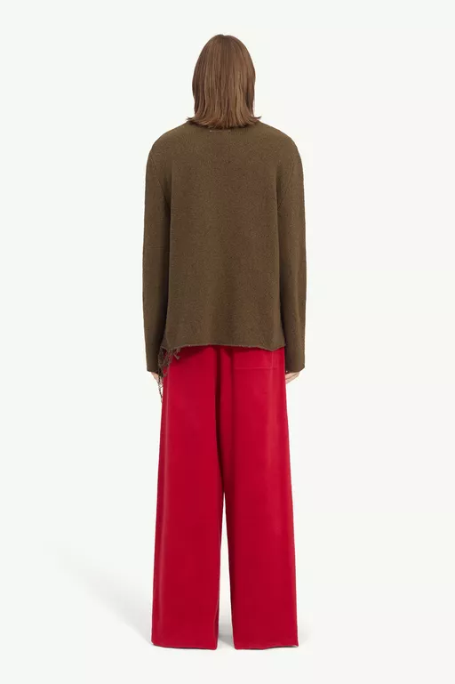 Wool blend jumper - Knitwear