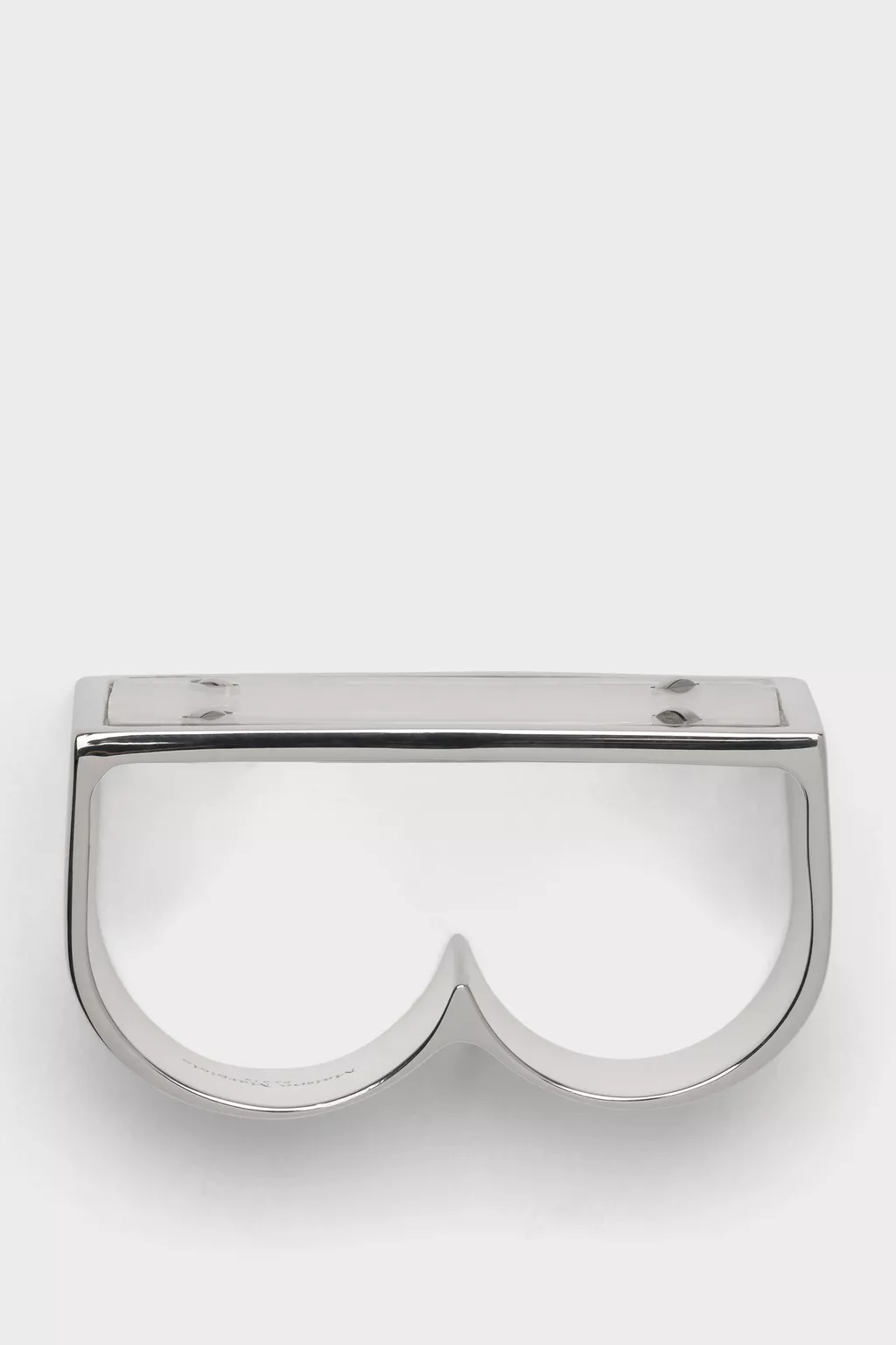 Polished palladio Four Stitches Ring | Maison Margiela Official
