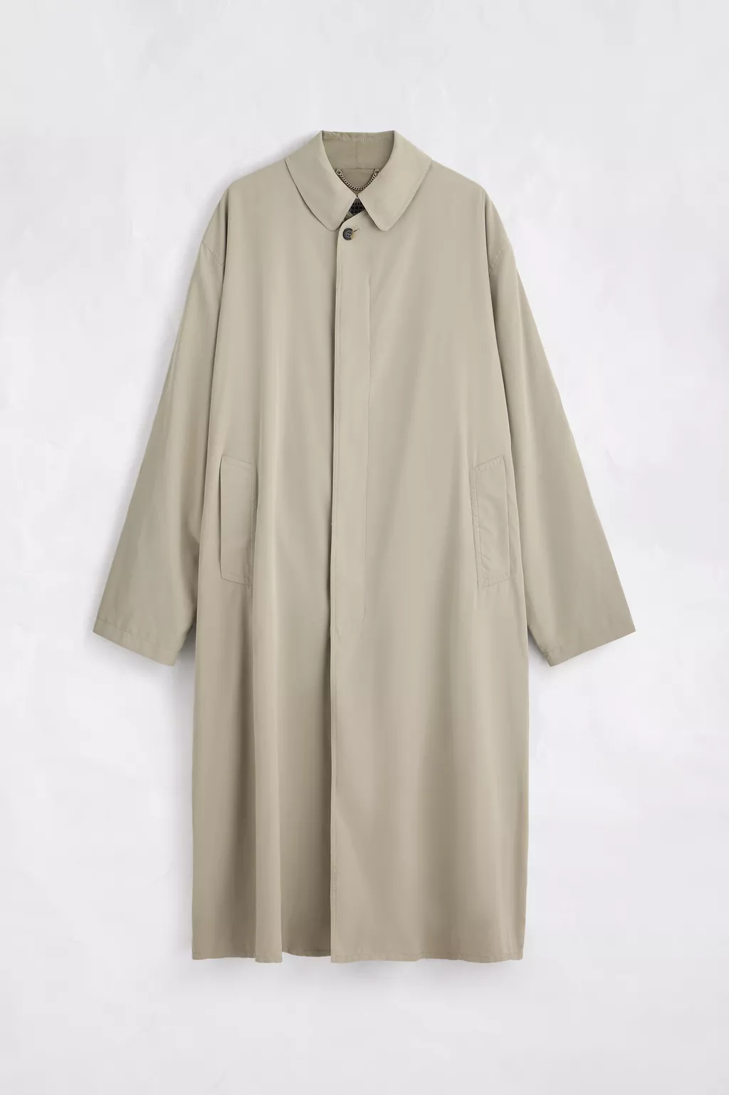 Sand Peached trench coat | Maison Margiela Official