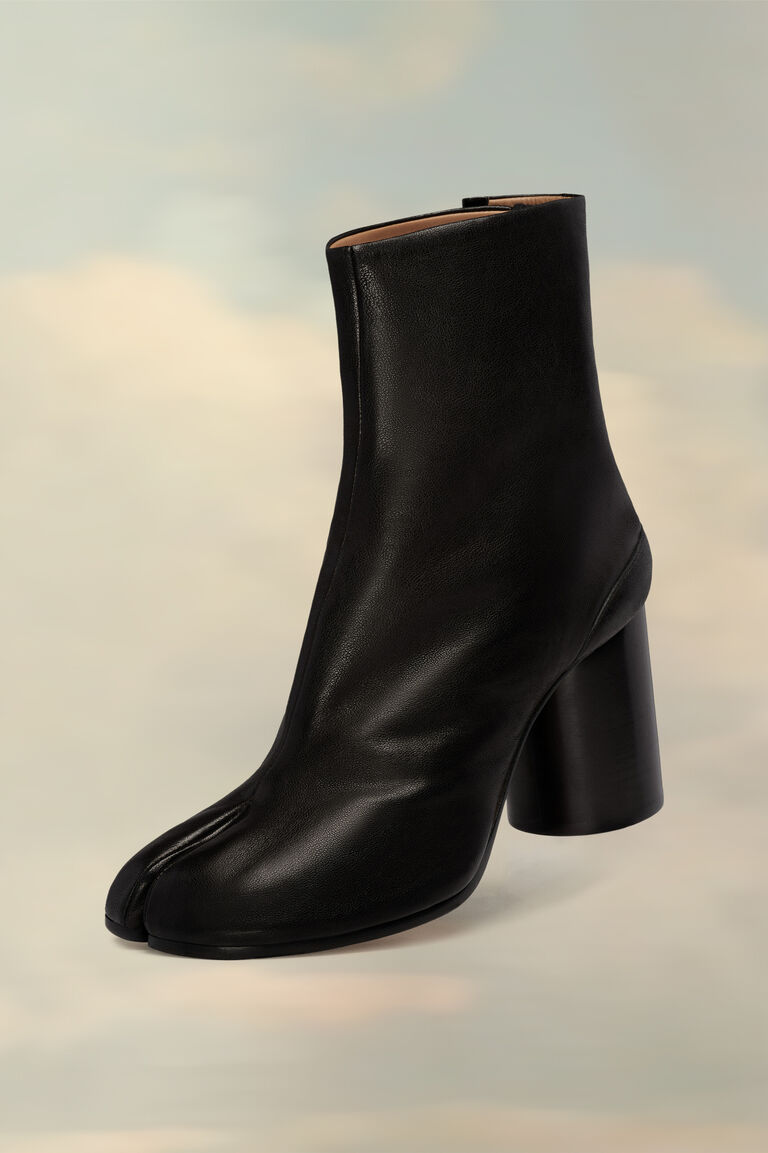 tabi leather ankle boots