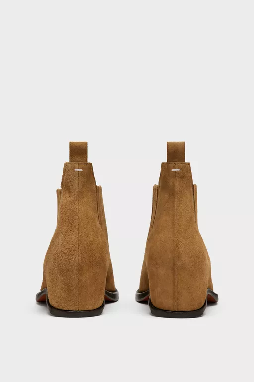 Heel-less Western Chelsea Boots - Ankle Boots