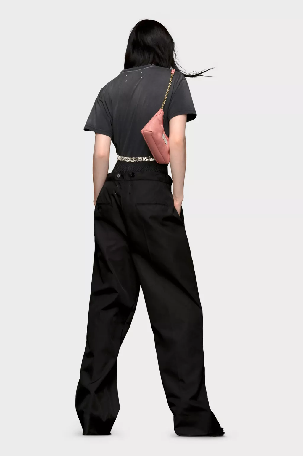 Maison Margiela 反転ロゴTシャツ ブラック52 Black Reverse logo T-shirt | Maison Margiela Official