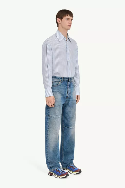 Jeans mit schmal zulaufendem Beinschnitt - Jeans