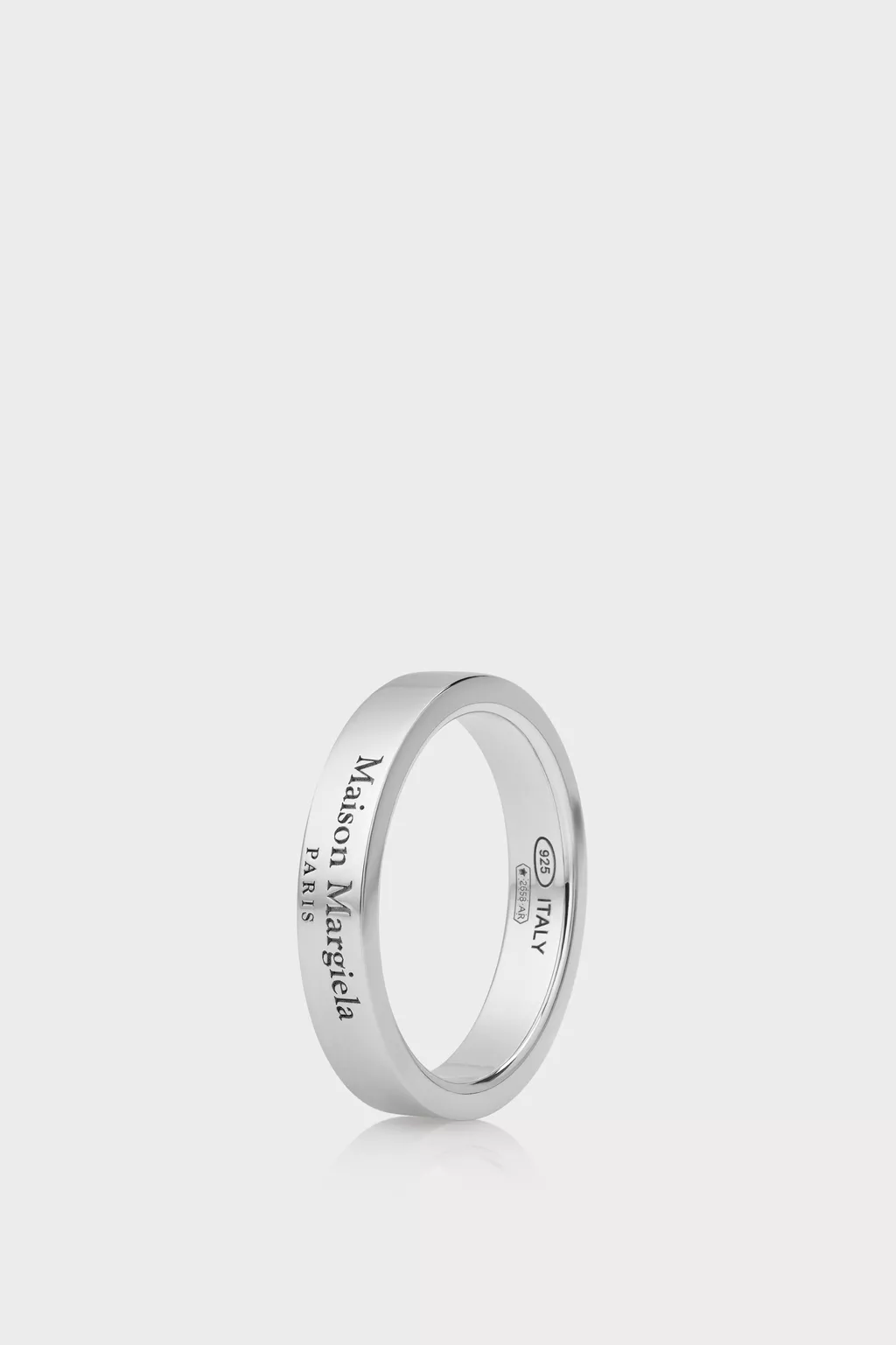 Silver Logo ring | Maison Margiela Official