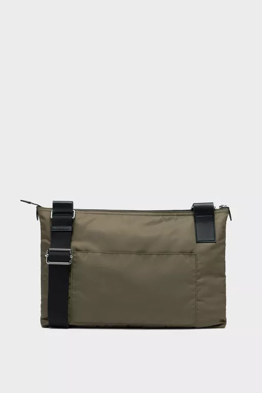 Zip Computer Bag East West - Cross body bag