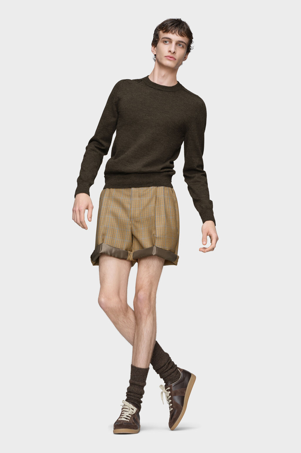 Pure Wool Tailored Shorts