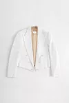 Pink beige - Bianchetto Double-Breasted Wool Blazer