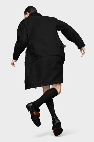 Abrigo doble de algodón pesado - Abrigos - Image 4