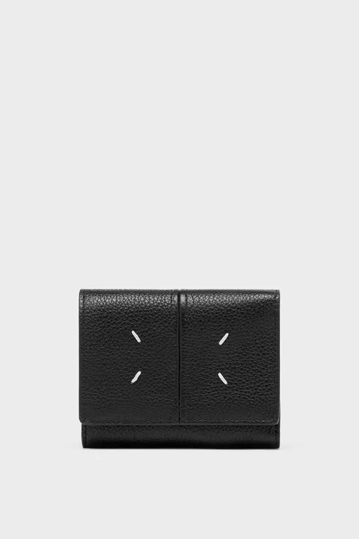 Dreifach gefaltete Brieftasche aus Leder - Brieftaschen und Portemonnaies