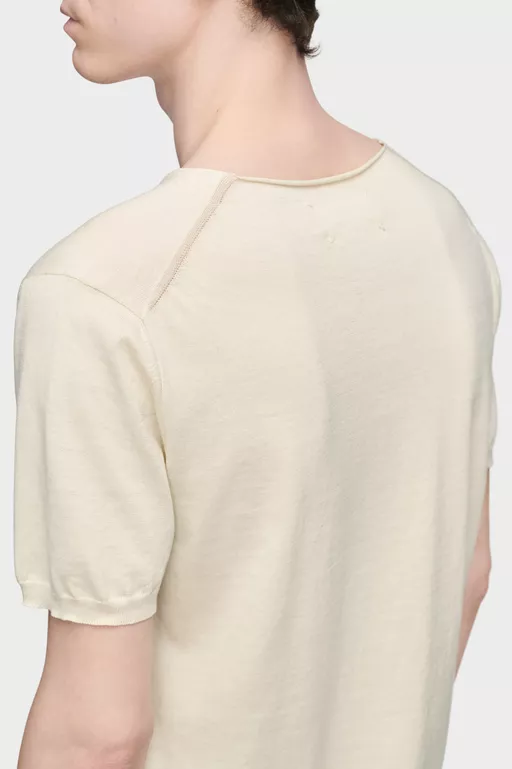 Cotton V-Neck Top - V-neck