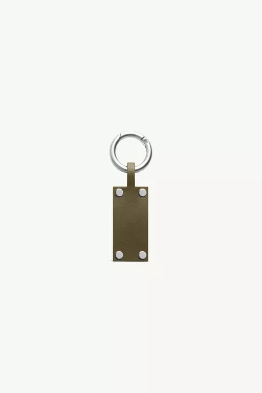Numeric Plaque Bag Charm - Key Rings