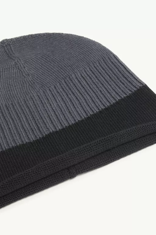 Cotton knit beanie - Caps