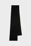 Black - Four-stitches scarf