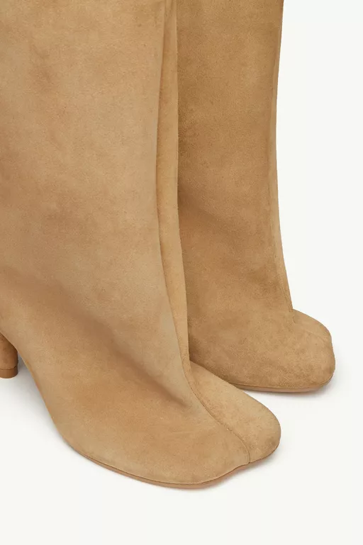 Anatomic Slip-on Suede Boots - Boots
