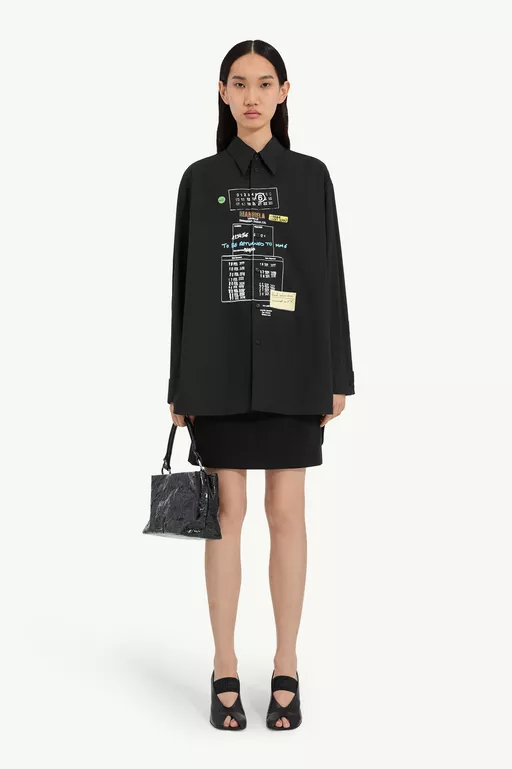 Cotton poplin shirt