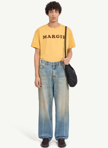 Straight-leg jeans