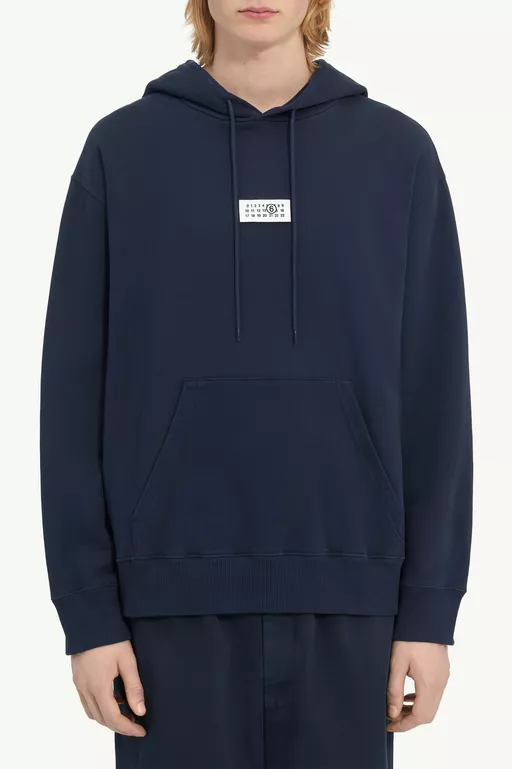 Unbrushed cotton hoodie - Sweatshirts