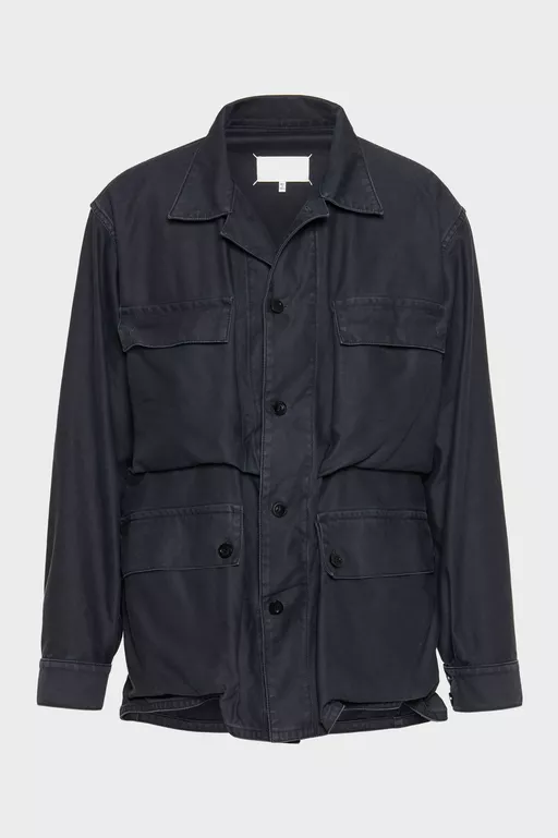 Cotton caban jacket - Jackets