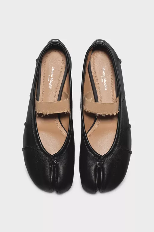 Ballerines Tabi &agrave; bande &eacute;lastique - Ballerines