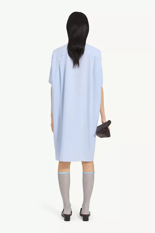Poplin Shirt Dress - Dresses