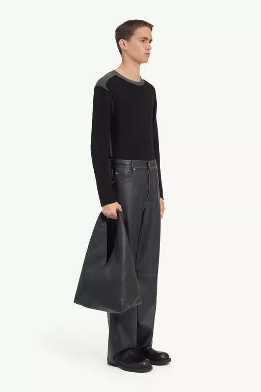 Pantaloni effetto pelle - Jeans
