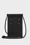 Black - Four stitches phone holder