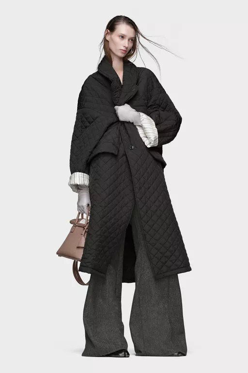Quilted coat - Coats