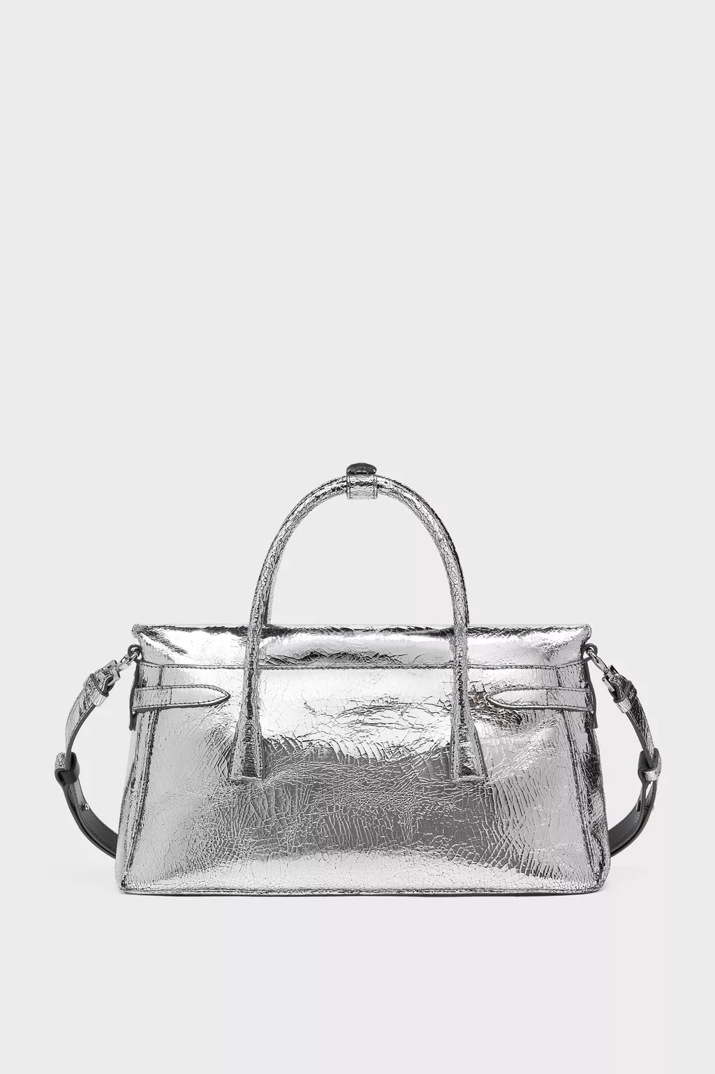 Silver 5AC East West Handbag Medium | Maison Margiela Official Silver 5AC East West Handbag Medium | Maison Margiela Official