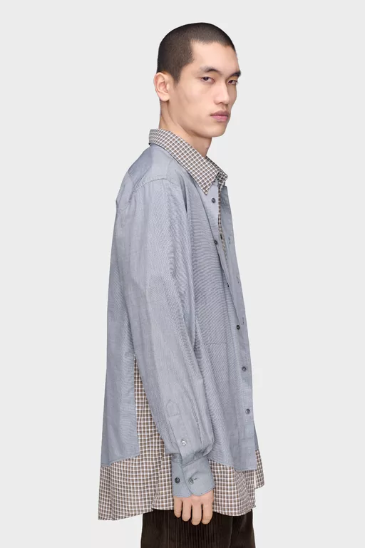 Double Layer Cotton Shirt - Shirts