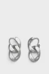 Polished palladio - Pendientes Silver Maillons