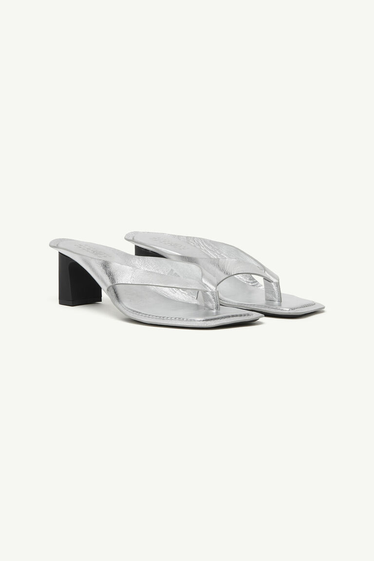 Anatomic leather flip flop mules - Sandals