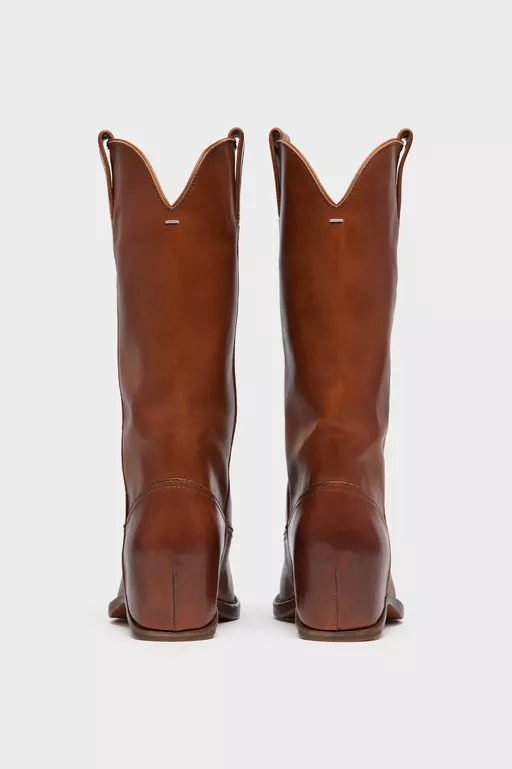 Heel-less Western Boots - Boots