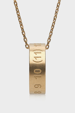 Numerical Ring Necklace - Necklaces