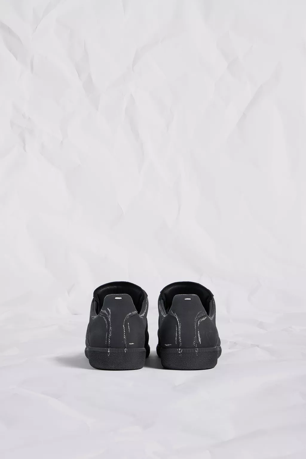 Black and White Replica Sneakers Blackboard | Maison Margiela Official