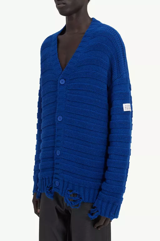 Wool Cardigan - Cardigan