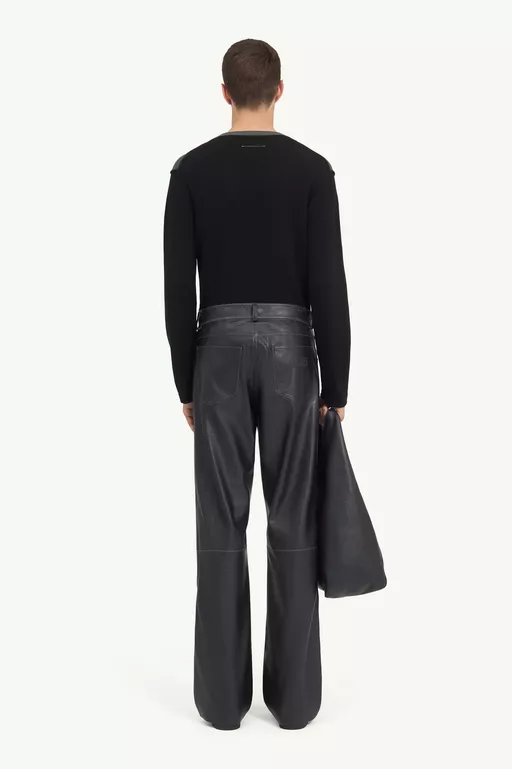 Pantaloni effetto pelle - Jeans