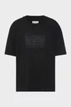 Black - Cotton Numerical T-shirt