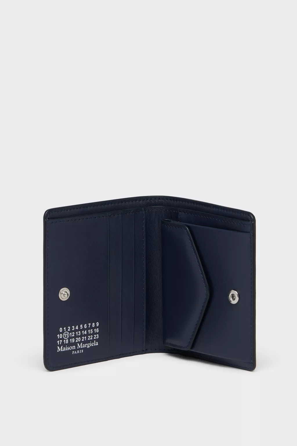 4ステッチ 二つ折り ウォレット ブルー | Maison Margiela公式
