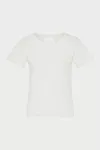 White - Cotton Jersey T-Shirt