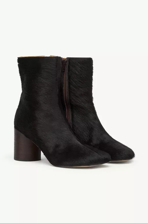 Anatomic ankle boots in ponyhair - Ankle Boots