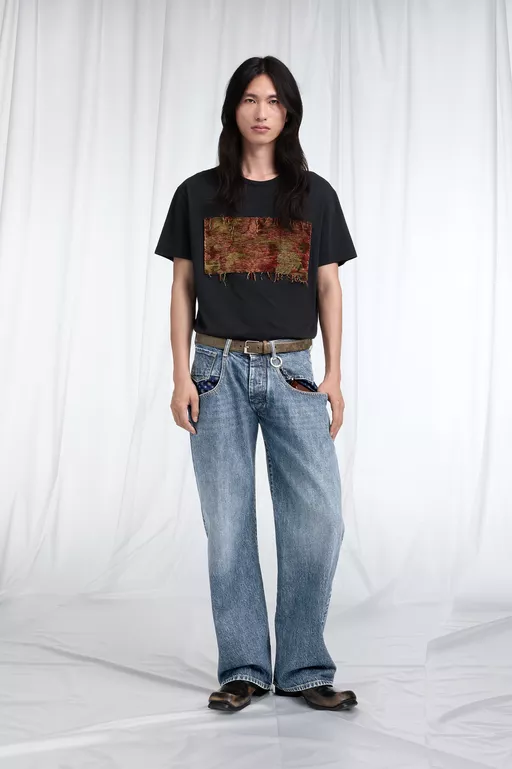 Jeans aus Stonebleached-Denim - Jeans
