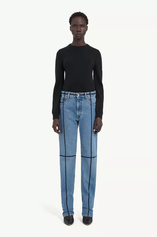 Straight-leg jeans - Denim