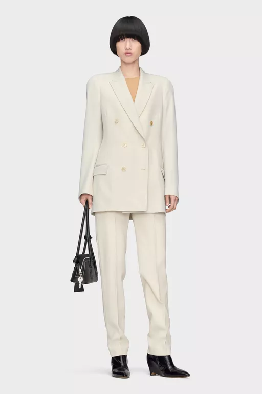 Wool Tailored Trousers - Pants