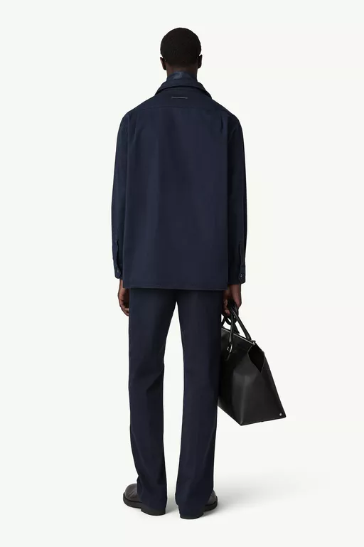 Two-pocket overdyed shirt - Shirts