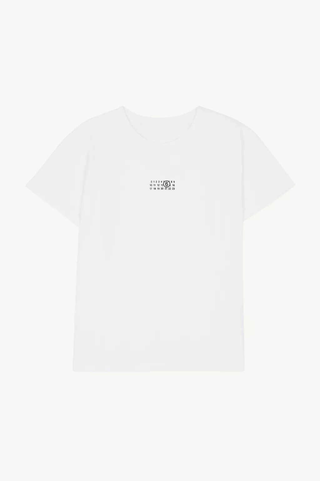 White Print T-shirt | MM6 Official