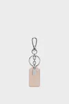 Pale Pink - Four stitches tag keyring
