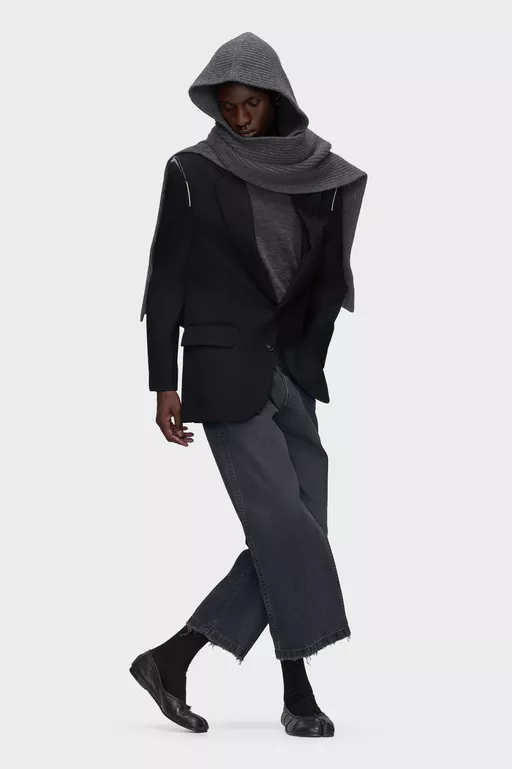 Wool-blend patch sweater - Knitwear