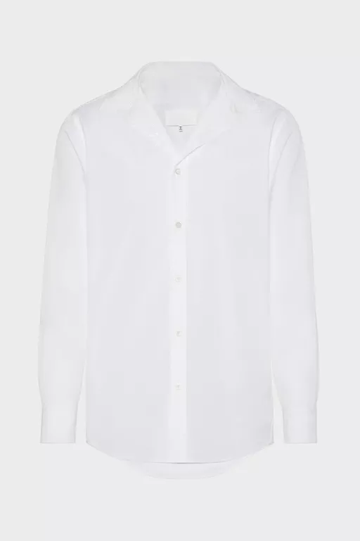 Taped Cotton Shirt - Shirts