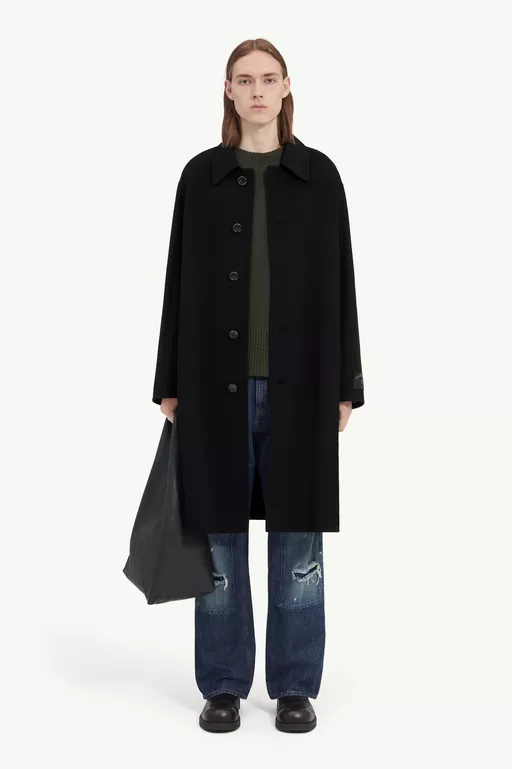 Double-faced wool coat - Coats