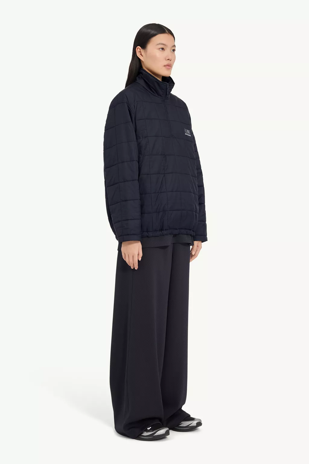 Black MM6 x Salomon reversible jumper | MM6 Official